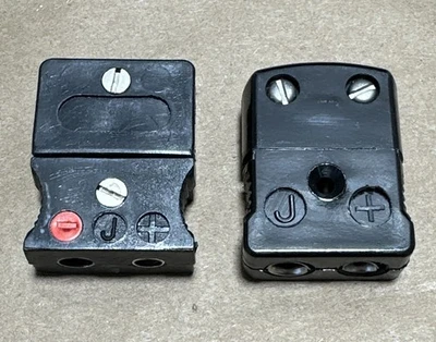(42) NEW SURPLUS- Female J Type Thermocouple RTD Connectors || FAST SHIPPED 🇺🇸