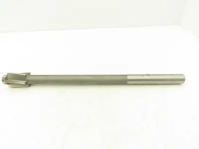Lathe Pilot Counterbore Straight Shank 1-1/2" & 1-1/16"  5 Flute 18" OAL