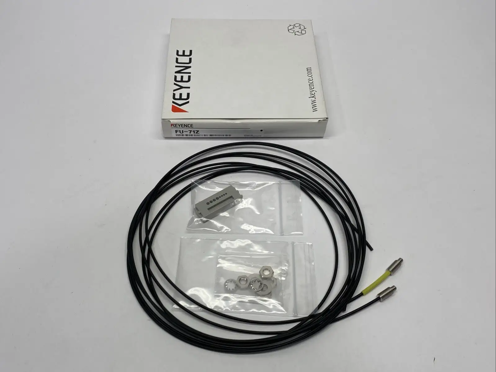FU-71Z | Keyence  Digital Fiber Optic Sensor Fiber Unit Thrubeam Type - New Other