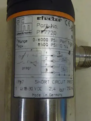 USED IFM PY7720