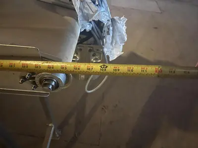 9ft Long Flat Belt Conveyor
