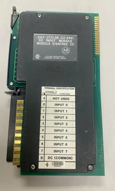Used ALLEN-BRADLEY ALLEN-BRADLEY 1771-IB PLC Input & Output | Surplus Asset Holdings #1216814