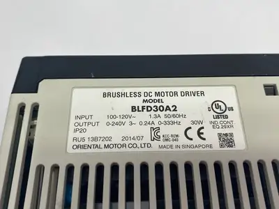 Used Oriental Motor Vexta DC Brushless Motor Driver Control BROKEN TERMINAL Speed Drives Michigan US | Maverick Industrial Sales #1395325
