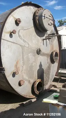 Used CE Howard 7,500 Gallon Stainless Steel Jacketed Tank – 304 SS
