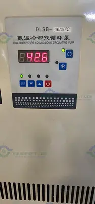 USED CHINA DLSB-10/40 RECIRCULATING CHILLER -10°C TO 40°C 220V, 1200 W