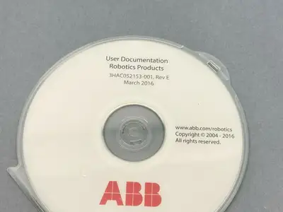 3HAC052153-001 | ABB  Rev E User Documentation DVD Robotics Products - Used