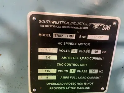 Used SWI TRAKTRM Vertical Mills Ohio US | HGR 24 #1314131