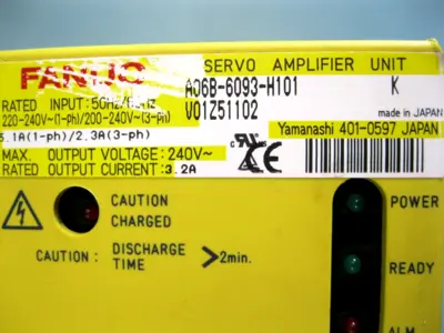 USED FANUC A06B-6093-H101 K