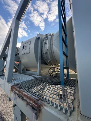 Portable Twin Shaft Pugmill Mixer (Electric Drive)