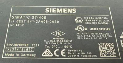 NEW SIEMENS 6ES7441-2AA05-0AE0 COMM. PROCESSOR CP 441-2 6ES7 441-2AA05-0AE0
