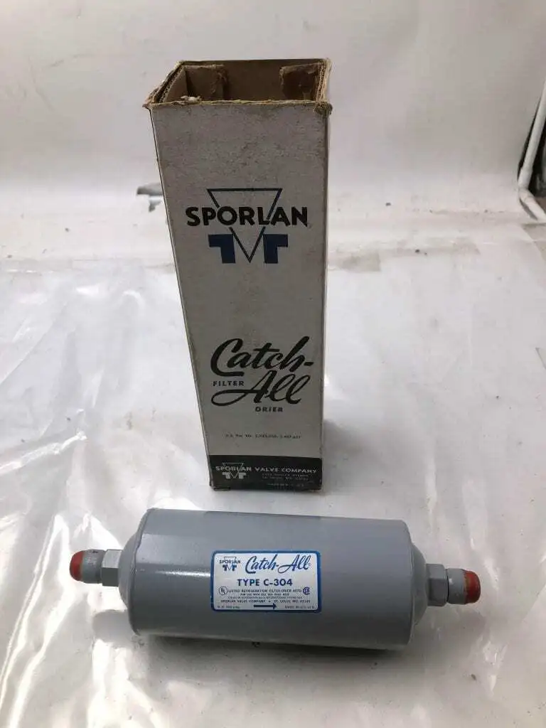 Sporlan C-304 Refrigeration Filter-Drier 500PSIG R12/22/500/502 -NIB