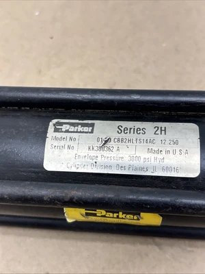 Parker Hydraulic Cylinder Series 2H 1.50 Bore 12.250 Stroke CBB2HLTS14AC Namco