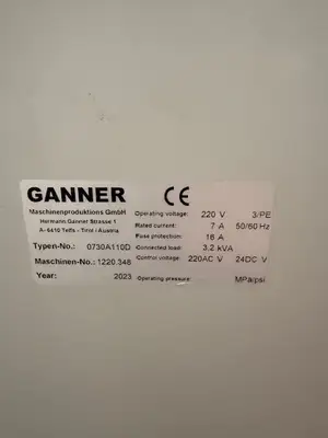 USED 2023 GANNOMAT CONCEPT 70 ECO PLUS INTERLOCKING LAMELLAR