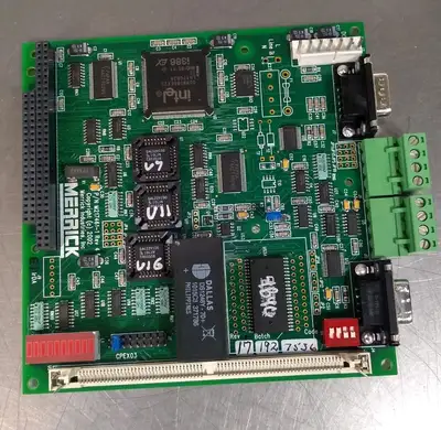 Merrick M217461-1 REV 4 Fire Alarm Circuit Board Card Loc3B33