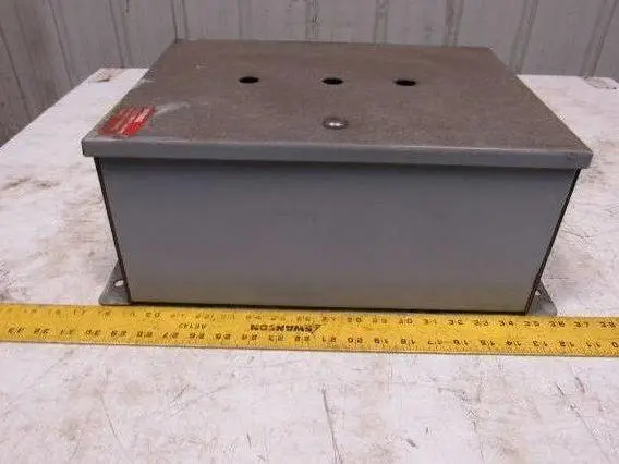 Wall Mount 16"x12"x7" Hinged Door Electrical Enclosure