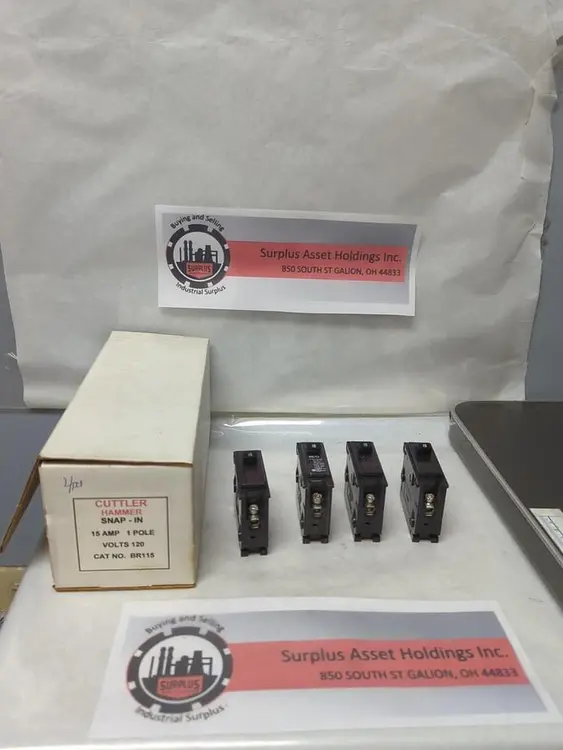 Used CUTLER-HAMMER BR115 Miscellaneous Equipment (Electrical & Power) | Surplus Asset Holdings #1196288