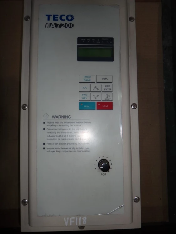 New | in-Stock TECO-WESTINGHOUSE MA7200-4010-N4  12.3 KVA Variable Speed Drives Alabama US | Transamerican Equipment Company #705297