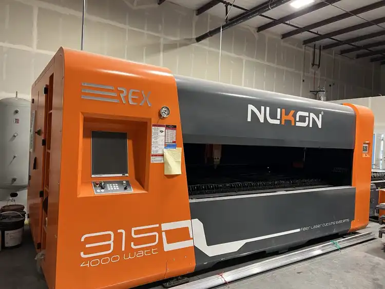 Used 2022 NUKON REX 315 GX FIBER Laser Cutters Illinois US | Revelation Machinery #404152