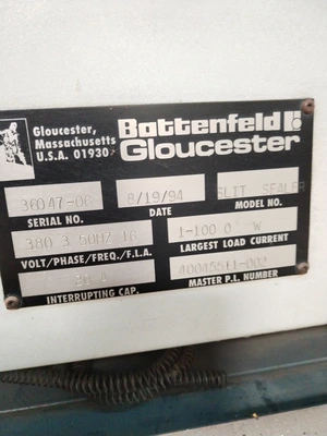 1994 GLOUCESTER 70" 418HE Bag Machines, Bag On Roll | Mark One Machinery (35)