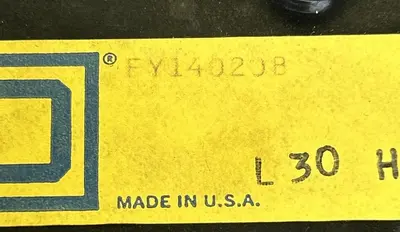 Used SQUARE D FY14020B Circuit Breakers | Surplus Asset Holdings #1189498