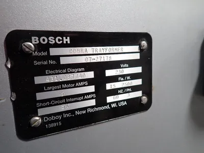 USED BOSCH A240