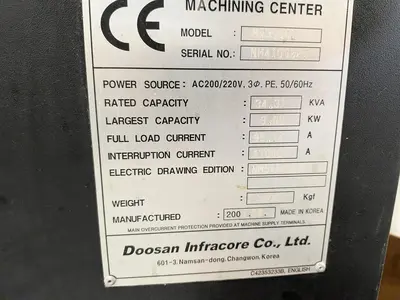 USED 2007 DOOSAN MV-3016L