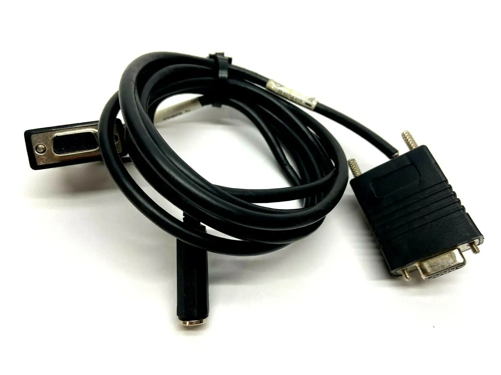 USED SYMBOL 6' FEMALE DB9 CORDSET W/ TRIGGER JACK