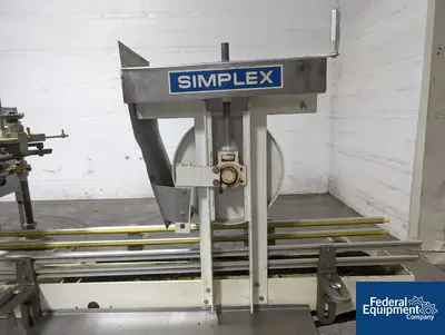 USED Simplex Simplex Single Head Piston Filling Line