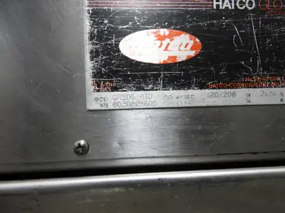 Used JS Used Hatco GRSDS-41D Glo-Ray 41" Slanted Double Shelf Warming Merchandiser Display 220V - JS Heated Cabinets & Displays Illinois US | Falcon Restaurant Supply #1376465
