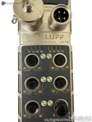 Used BALLUFF BN100H2 BNI EI-508-005-Z015 PLC Input & Output Kentucky US | Industrial Parts R Us Inc. #1425176