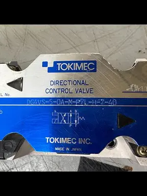 USED TOKIMEC DG4VS-5-0A-M-P7L-H-7-40