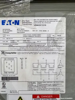 USED Eaton V48M39T3316
