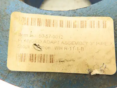 Dresser 50-57-0012 Bolted Coupling 3" Flanged Pipe Adapter with Gasket 3.75"ID