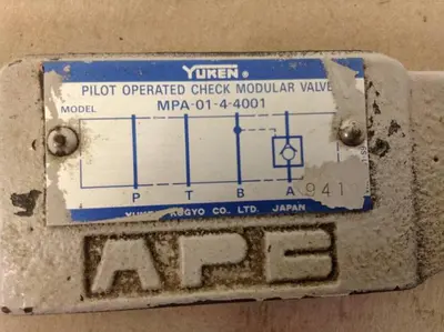 USED YUKEN MPA-01-4-4001