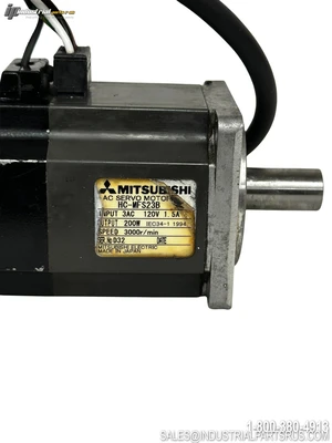Used MITSUBISHI HC-MF S23B Servo Motors Kentucky US | Industrial Parts R Us Inc. #785855