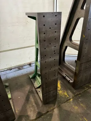 12" WIDE X 60" TALL X 36" DEEP ANGLE PLATE SET. STOCK # 0364824