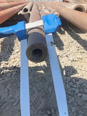Used AFTERMARKET CABLE TOOL DRILL STEM WITH CONVENTIONAL ROPE SOCKET Construction Equipment Parts Pennsylvania US | East West Machinery & Drilling #1417262