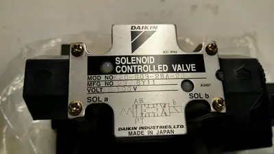 DAIKIN CONTROLLED SOLENOID VALVE KS0-G03-2BA-20 **New** AUC