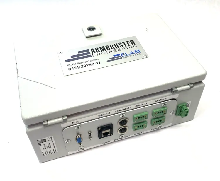Used ARMBRUSTER ENGINEERING ELAM SOFTWARE SENSOR BOX, INTELLIGENT DATA INTERFACE Data Acquisition and Logging, Multimeter Systems Michigan US | Maverick Industrial Sales #1090832