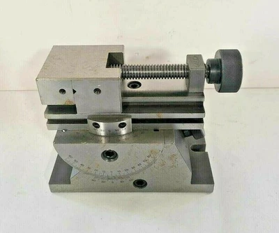 Precision Two Dimension Vise TDP80-1 Cutting GTI Grinding Technology In Wood Box