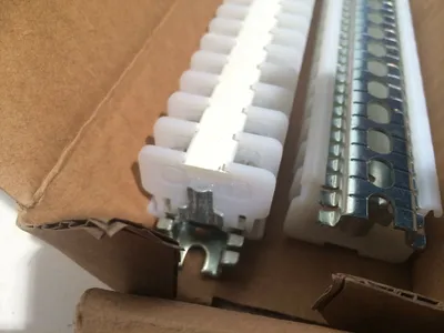 1492-F3175 | Allen Bradley  Terminal Block Kit 2) 3'ft Rails 88 per Rail White - New Other