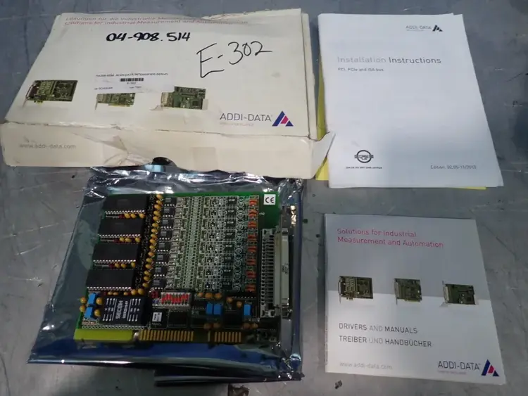 Used ADDIDATA PA3588 Data Acquisition and Logging, Multimeter Systems Ohio US | HGR 24 #755256