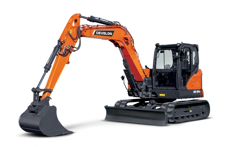 Used DEVELON DX89R-7 Crawler Excavators Indiana US | B&W Equipment Co. #1088627