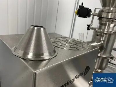 USED Hanningfield Hanningfield Cone Mill with Loma Metal Detector, Model M10U