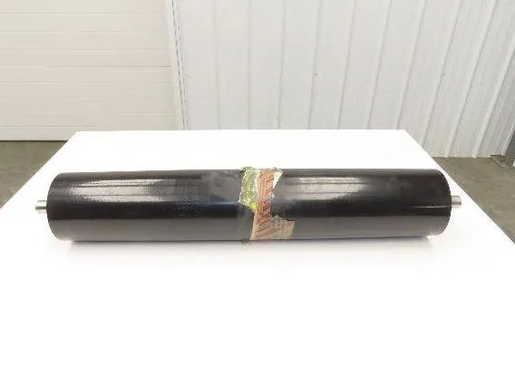 Hytrol Conveyor 6" x 36" Crowned Take-Up/Tail Pulley 33"BF 1-3/16" Shaft
