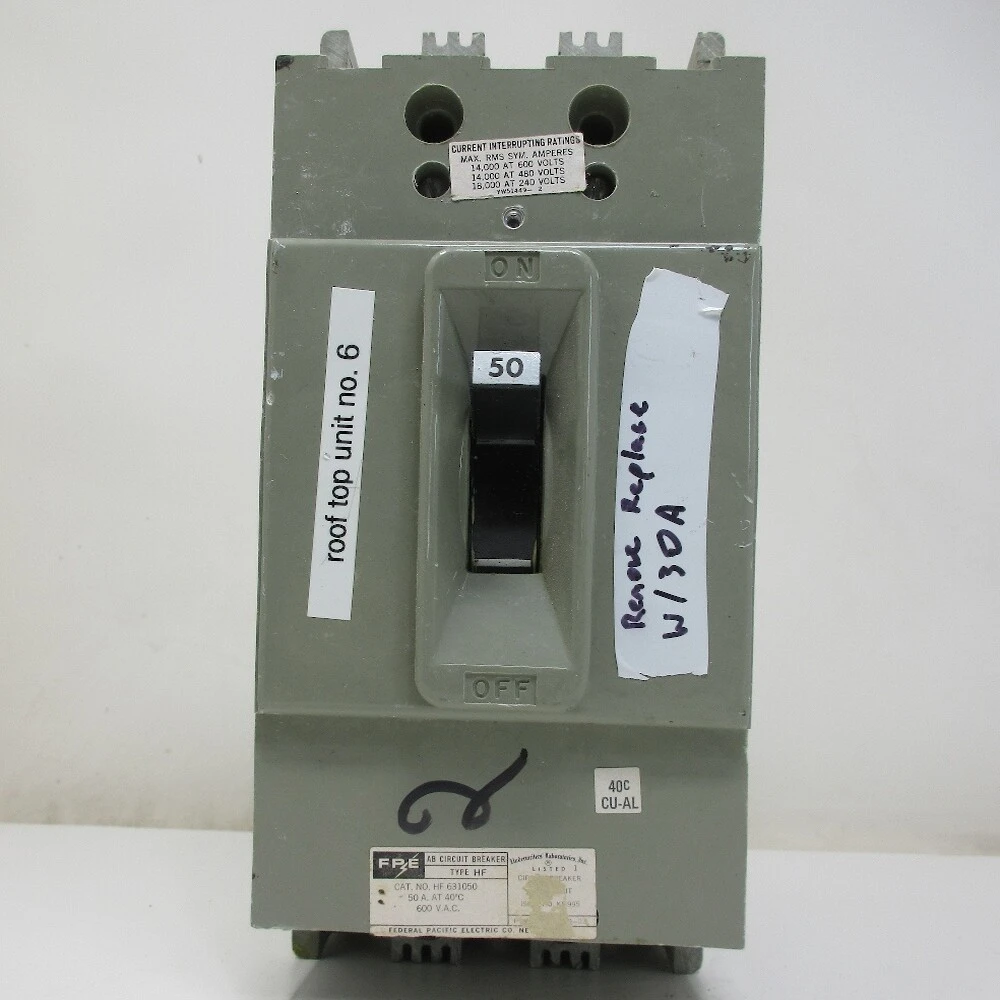 FPE HF 50 Amp Breaker