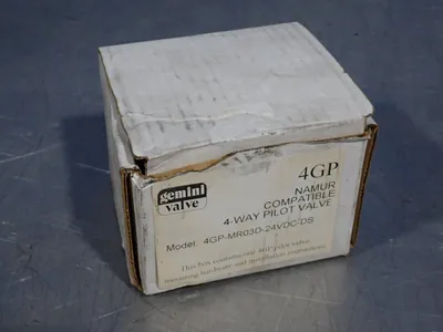 New | in-Stock GEMINI VALVE 4GPMR03D24VDCDS Pumps Ohio US | HGR 24 #1089497