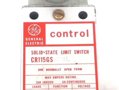 USED GENERAL ELECTRIC CR115GS-601L SOLID STATE LIMIT SWITCH CR115GS601L