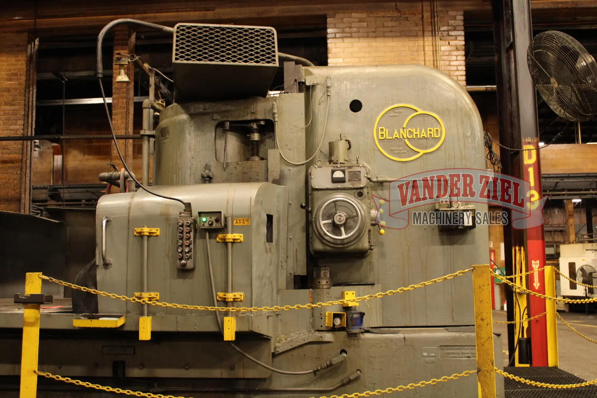 Used BLANCHARD 42HD-84 Rotary Surface Grinders Michigan US | Vander Ziel Machinery Sales #782895