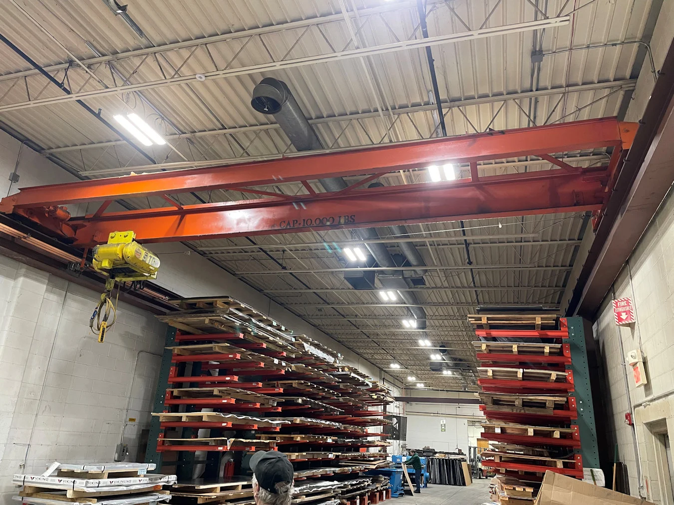 Stanspec Corp. 
			27' x 5 Ton Bridge Crane
